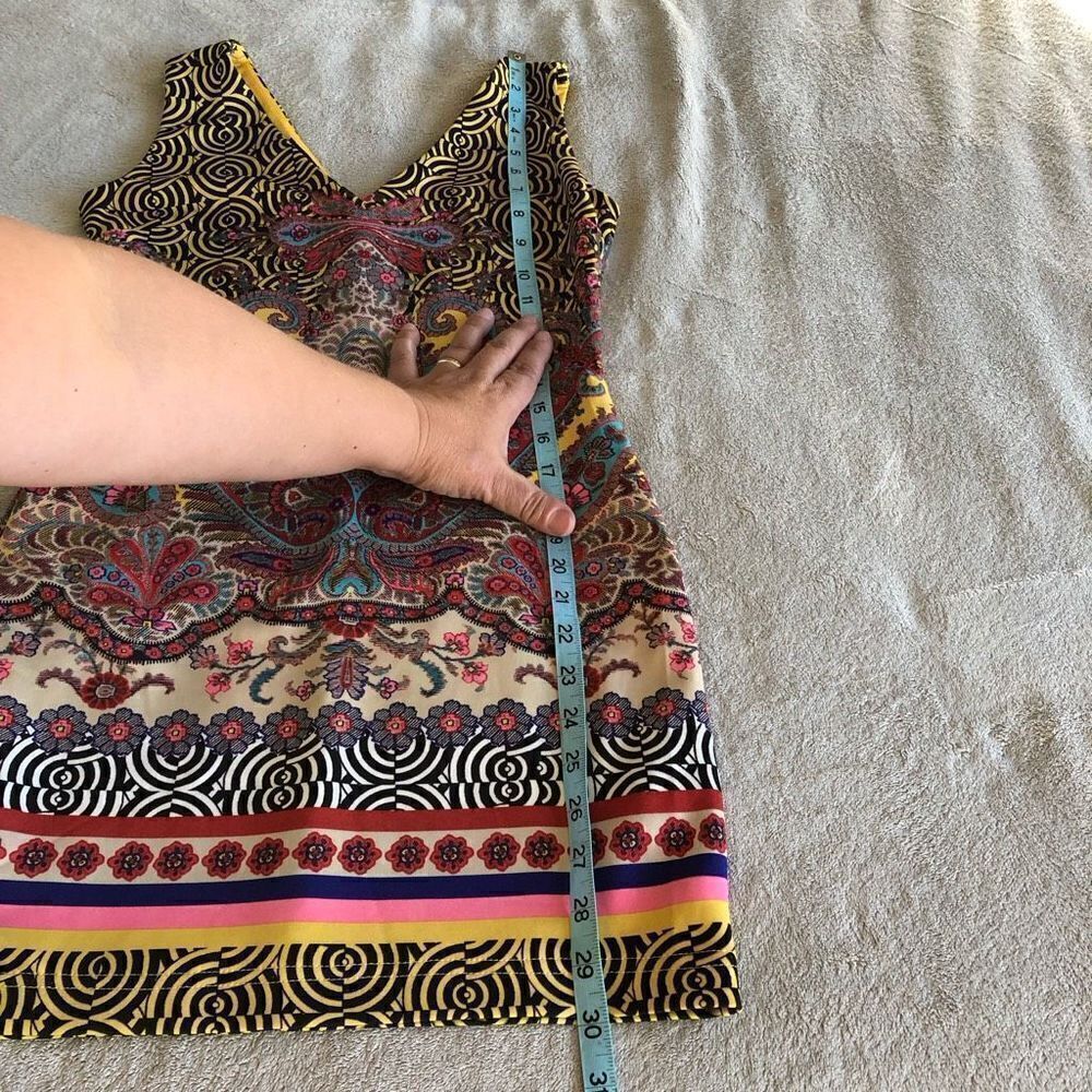 NWOT Bebe Paisley Deja Vu Dress - Picture 13 of 15